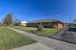 Dayton Home with Patio and Fire Pit about 6 Mi Dtwn!